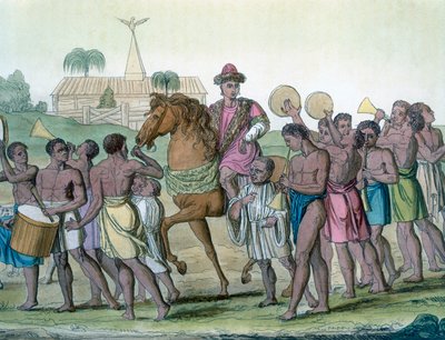 Leader on Horseback, 1812-13 by E. Karnejeff